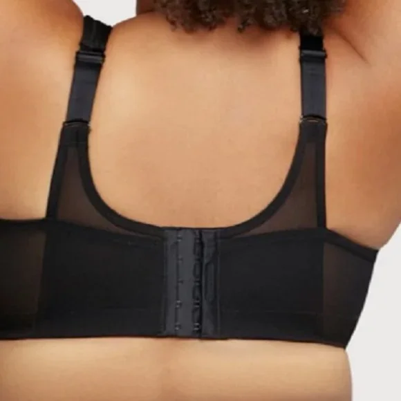 Glamorise MagicLift ® Sport Bra Style 1006 Size 50I Color : Black NWOT - Picture 2 of 6